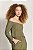 Blusa NV Verde Leaf Modelo Gina - Imagem 3