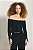 Blusa NV Preta Modelo Gina - Imagem 1