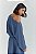 Blusa NV Azul Denim Modelo Lais - Imagem 3