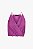 Blusa Vix Rosa Berry Burst Modelo Top Slim Wrap - Imagem 5
