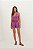 Blusa Vix Rosa Berry Burst Modelo Top Slim Wrap - Imagem 3