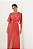 Vestido Vix Laranja Raspberry Modelo Sallisa - Imagem 3