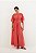 Vestido Vix Laranja Raspberry Modelo Sallisa - Imagem 1