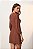 Vestido Vix Marrom Modelo Mel - Imagem 2