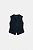 Colete Zara Modelo Risca De Giz Azul Marinho - Imagem 6
