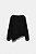 Blusa Zara Preta Modelo Manga Longa Assimétrica - Imagem 5