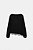 Blusa Zara Preta Modelo Manga Longa Assimétrica - Imagem 6