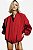 Casaco Zara Vermelho Modelo Bomber - Imagem 1