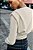 Blusa Zara Bege Modelo Suéter Com Ombreiras - Imagem 2