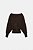 Blusa Zara Marrom Modelo Suéter Com Cinto - Imagem 6