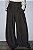 Calça Zara Marrom Modelo Pantalona Com Pregas - Imagem 1