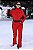 Macacão Bhava Vermelho Modelo Esqui De Neve - Imagem 7