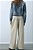 Calça Zara Bege Areia Modelo Pantalona - Imagem 3