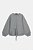 Blusa Zara Cinza Modelo Acinturado - Imagem 5