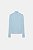 Blusa Zara Azul Claro Com Gola Alta - Imagem 1