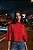 Blusa Zara Vermelha De Gola Alta - Imagem 1