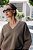 Blusa Zara Bege Gola V - Imagem 1
