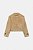 Casaco Zara Bege Em Couro Modelo Cropped - Imagem 9