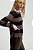 Blusa Zara Marrom E Azul Modelo Suéter - Imagem 2