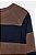 Blusa Zara Marrom E Azul Modelo Suéter - Imagem 6