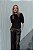 Blusa Zara Preta Modelo Suéter Com Bordado - Imagem 5