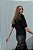 Blusa Zara Preta Modelo Suéter Com Bordado - Imagem 4
