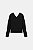 Blusa Zara Azul Marinho Em Tricot - Imagem 1