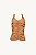 Blusa Cris Barros Marrom Toast Modelo Top - Imagem 4