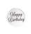 Medalhinha em Acrílico Happy Birthday - 8cm - Imagem 6