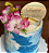 Medalhinha em Acrílico Happy Birthday - 8cm - Imagem 2