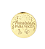 Medalhinha em Acrílico Parabéns Para Você - 8cm - Imagem 1