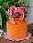 Mini medalhinha Happy Birthday Hexágono - 5cm - Imagem 3