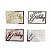Aplique - Mini Happy Birthday Retangular - Imagem 1