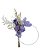 Flor desidratada Lilás - Com Aro Arame - Imagem 1