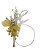Flor desidratada Amarelo - Com Aro Arame - Imagem 1