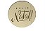Medalhinha em Acrílico Feliz Natal 4 - 8cm - Imagem 1
