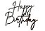Happy Birthday 03 - Topo em Acrílico - Imagem 5