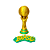 Topo de Bolo - Copa Brasil - Imagem 1