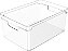 Organizador Clear 30 X 20 X 13 CM Natural - Imagem 2