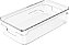 Organizador Clear com Tampa 30 X 15 X 7 CM Natural - Imagem 2