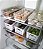Organizador Clear Fresh 2,8 LITROS Natural - Imagem 3