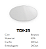 DISCO TOTALPLAST EPS 25CM BRANCO TDI-25 C/200 UND - Imagem 1