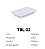 BANDEJA TRL-02 TOTALPLAST EPS - 210X140X18MM 100UN - Imagem 1