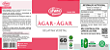 Agar-Agar Gelatina Vegetal - Kit com 3 - 180 Capsulas (600mg) - Unilife - Imagem 2