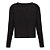 Tricot Cropped Gisa Preto - Imagem 2