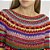 Blusa Crochet Arco-Íris - Imagem 4