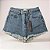 SHORTS JEANS MARMORIZADO - Imagem 1