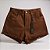 SHORTS JEANS MARROM - Imagem 1