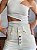 Shorts Botões Colorido Off White - Imagem 3