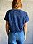 Camiseta Cropped Blue Denim - Imagem 2